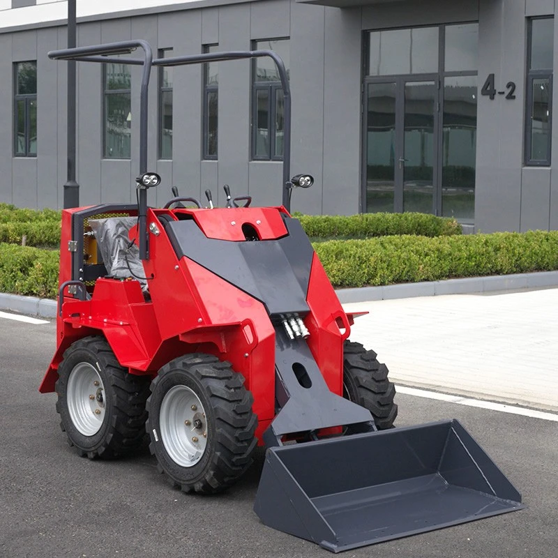 Auto Leveling Skid Steer Loader factory