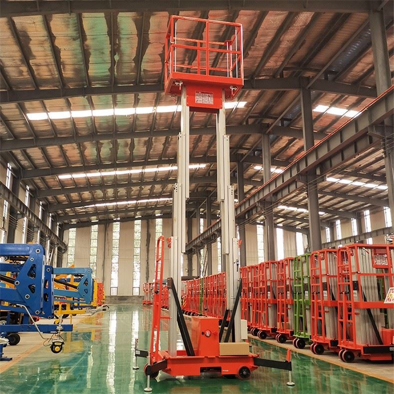 Double Mast Aerial Work Lift Table high quality